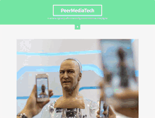 Tablet Screenshot of peermediatech.com